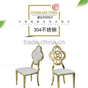 Stainless Steel Hotel Banquet Chair for Wedding Used thumbnail-3