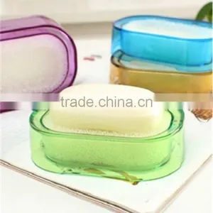 N204 Candy-colored Beautiful Travel Plastic Soap Box thumbnail-2