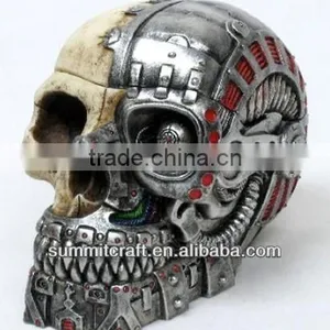 Mini Resin Skull Head thumbnail-1