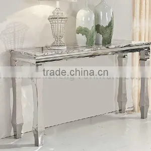 Stainless Steel Frame Console Table Wholesale 874# thumbnail-1