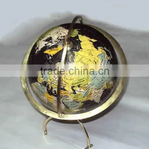 Educational Globe With Metal Base, Rotating World Globe, Unique World Globe, Table World Globe, thumbnail-3