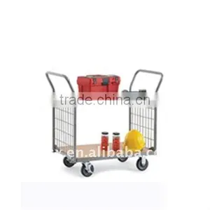 C8202 Commercial and Industrial Wood&Steel Utility Carts With Side Mesh thumbnail-1