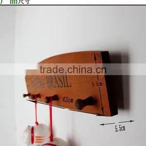Brown Zakka Wooden Wall Hanging thumbnail-1