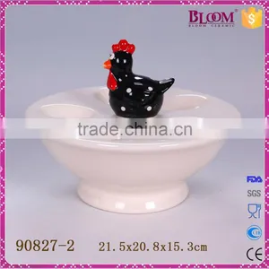 High Quality Ceramic Egg Tray,ceramic Egg Holder thumbnail-2