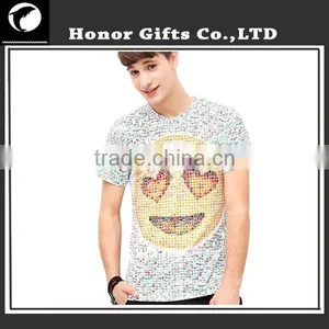 Custom Design You Own Factory Price Printed T Shirt Men thumbnail-6