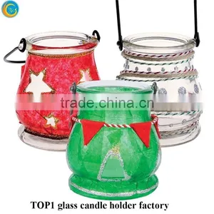 Homemade Snow Globe Mason Jar Hanging Glass Jar Lamp thumbnail-3