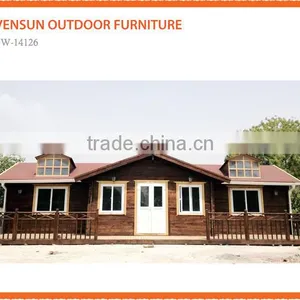 Wholesale Price Russian Prefabricated House Wooden Lodges thumbnail-1