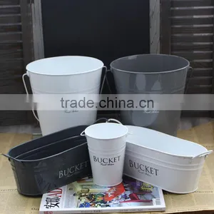 High Quality Garden/Kitchen/Home/ Metal Bucket Party Beer Ice Bucket thumbnail-1