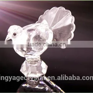 Handmade Clear Crystal Bird Model Shape Gift Product Longevity Gift thumbnail-3
