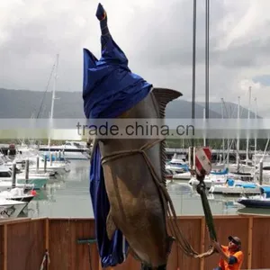 Outdoor Metal Craft Sculpture Bronze Marine Marlin for Garden thumbnail-4
