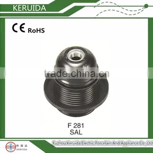 Lighting Accessories E27 Bakelite Screw Lamp Holder/light Lamp Socket/bulb Holder thumbnail-1