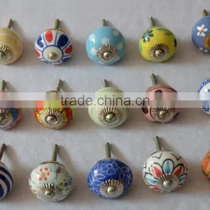 Latest Mix Design Hand Painted Kitchen Cabinet Knobs thumbnail-2