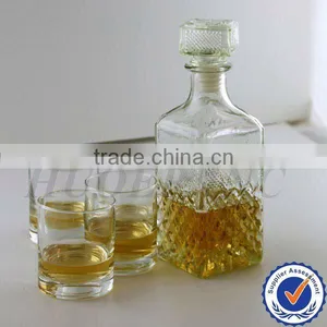 High Quality Glass Whiskey Set thumbnail-1