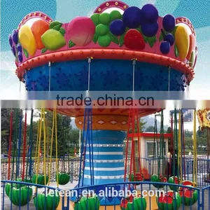Outdoor China Amusement Rides Kids Swing Chair Watermelon Flying Chair for Sale LT-7032A thumbnail-1