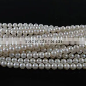 5-5.5mm AAA White Loose Akoya Pearls Strand thumbnail-2