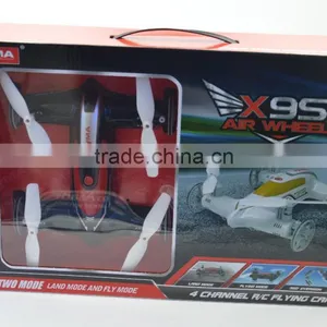2.4G 4ch 6 Axle 4CH Quadcopter R/C Running Car Drone Syma X9 Updated Version Syma X9S RC Flying Car thumbnail-6