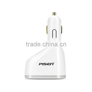 Pisen 5V 1A 2A Smart Wireless Dual USB Car Charger for Mobile Phone Tablet Camera Car Recorder Navigator MP3 MP4 PSP thumbnail-2