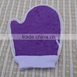 Hot Selling Natural Loofah Bath Gloves for Bath Spa and Shower thumbnail-1