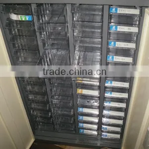 Heavy Duty Plastic Bins Vintage Plastic Parts Storage Cabinet thumbnail-5