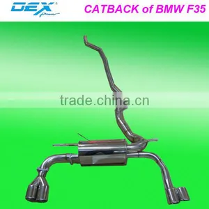 Stainless Steel Racing Catback Exhaust System for Bmw F35 thumbnail-1
