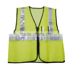 Printed Warning Vest Reflective Running Vest thumbnail-2