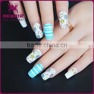 Hot-selling Korean Style Young Girl Fine Printing Nail Art Sticker thumbnail-3