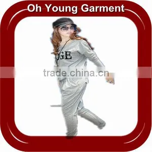100% Cotton Custom and Printed Women's Track Suit thumbnail-1