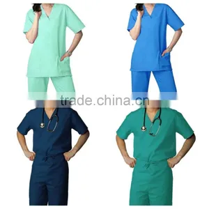 2017 New Trendy Scrub Uniform/scrub Suit/nurse Hospital Uniform Designs thumbnail-3