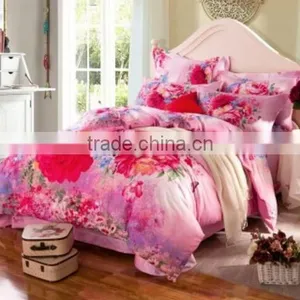 Custom Printing Bed Sheet/organic Bed Linen/digital Printed Bed Sheet thumbnail-1