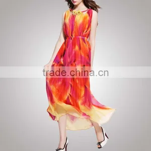 Colorful Sweet 2017 Fashionable Handmade Christening Dress For Summer thumbnail-1