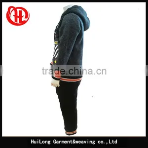 Manufacture New Children Boy Hoodies Fleece Set thumbnail-3