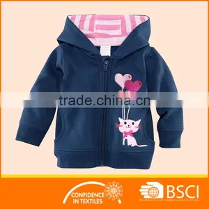 Kids Jacket Printed Fleece Cardigan Outfit Cloth thumbnail-1
