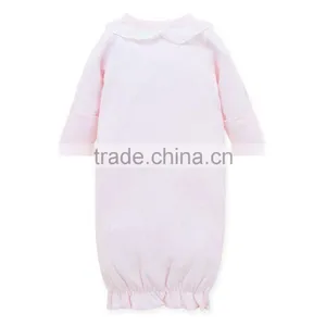 Hot Sale Baby Soft 100% Cotton Spring Autumn Winter Light Pink Newborn Baby Sleeping Bag thumbnail-2