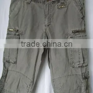 Men's 100% Cotton Canvas Shorts thumbnail-1