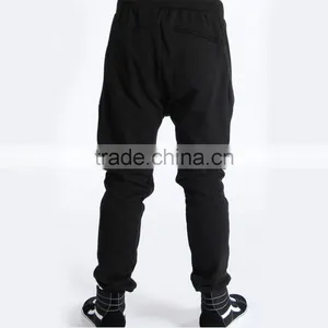 China Bulk Trousers Men Drop Crotch Jogger Pants Man Trousers thumbnail-3