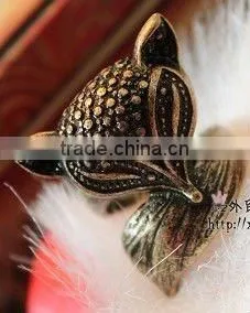 Fashion Fox Rings, Fashion Animal Rings, Personalized Antique Rings thumbnail-1