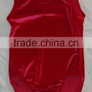 Red Velvet Gymnastics Leotard Leotard Girls Gymnastics thumbnail-1