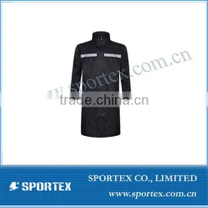 2015 Men Long Raincoat, Thickened Windbreaker Waterproof Rainwear#YR-118 thumbnail-1