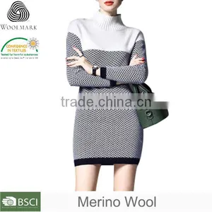 Sweater Dress Winter Superior, Custom Ladies Winter Dress thumbnail-3