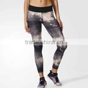Factory Wholesale Yoga Workout Pants Printed Leggings Women's Tights thumbnail-2