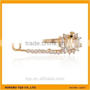Hot Sale Diomand Steel Jewelry Decoration Safety Pins thumbnail-1
