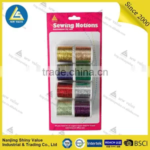 High Tenacity Colorful Metalic Sewing Thread Spool Price thumbnail-1