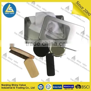 Direct Sale Shoe Polish Tin Shoe Shine Kit Pet Sticky Hair Brush thumbnail-1