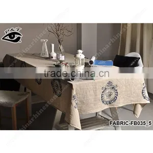 Vintage Canvas Textile Cotton Indian Embroidered Curtain Fabric for Household thumbnail-1