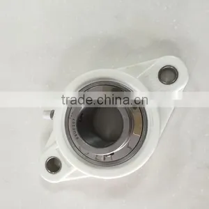 Stainless Steel Pillow Block Bearing SUC207 With White Plastic Housing FL207 thumbnail-1
