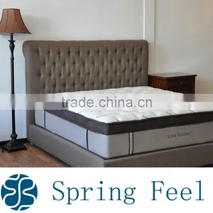 Extra Comfortable Euro Top Pocket Spring Mattress Bedroom Furniture Sets thumbnail-2