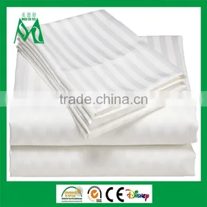 Luxury Satin Stripe Hotel Bedsheets & Linens thumbnail-1