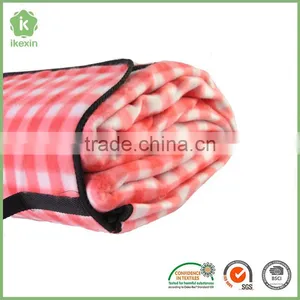 Beach Portable Yarn Dyed Waterproof Picnic Blanket thumbnail-3