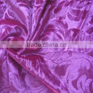 Two Way Stretch Velvet Embossed thumbnail-1