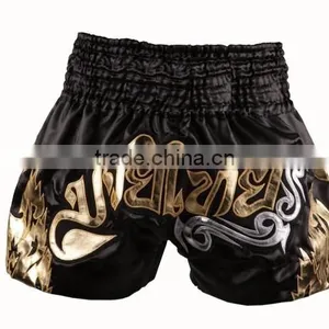 100%Satin Muay Thai Short thumbnail-2